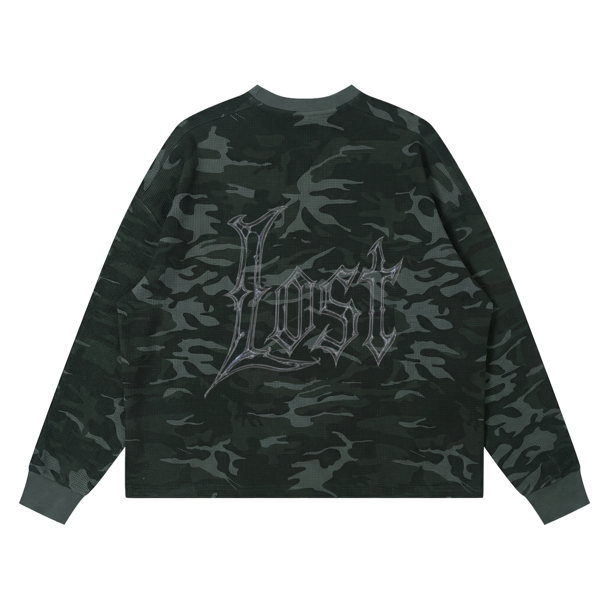 Blue and Green Camo Lost Thermal