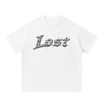 White Oversized Lost in LA T-Shirt